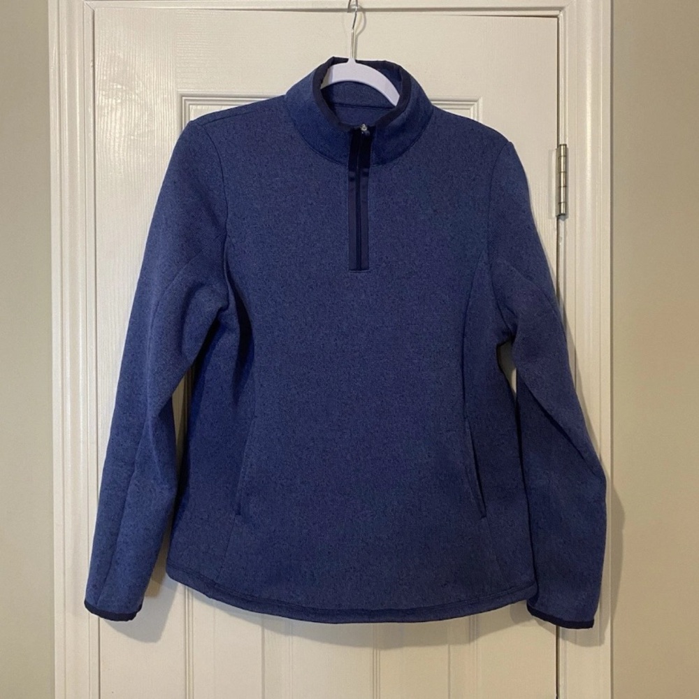 Callaway Weather Series 1/4 Zip Long Sleeve Women's M Pullover Fleece Lined Top